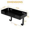 Wall Mounted Iron Board Holder Convenient Multipurpose Storage Holder Suitable for T/Y-shaped Leg Boards