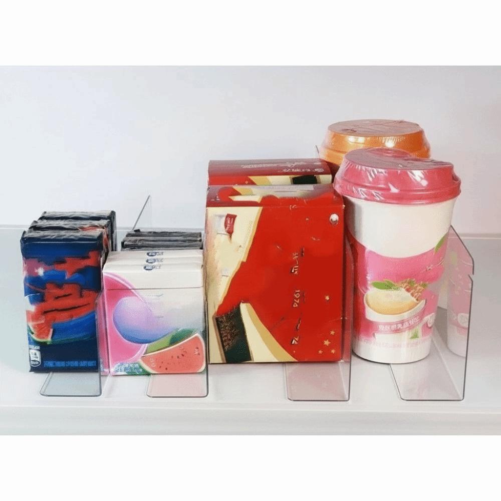 5Pcs 20/30/40cm Shelf Divider Panels Transparent Desk Gap Barrier Convenience Store