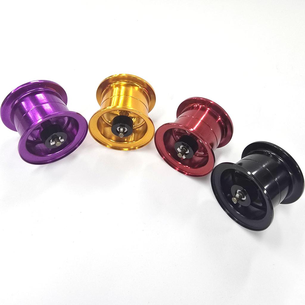 VISPREA Replacement Metal Shallow Spool for Daiwa Zillion Morethan and Ryoga Baitcasting Compatible with YU398 Shallow Spool for Baitcasting Steez,