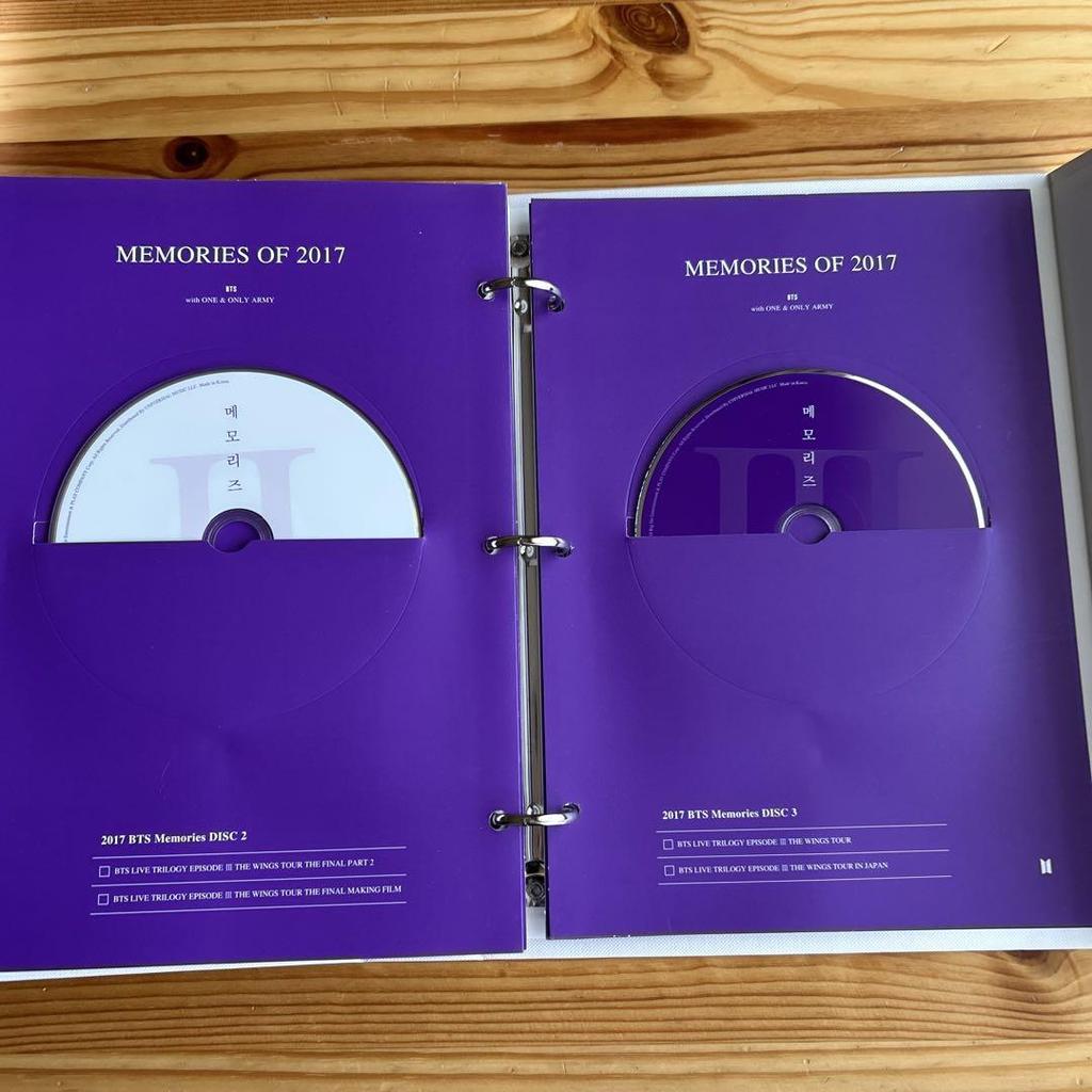 [Б/У] BTS Memories 2017