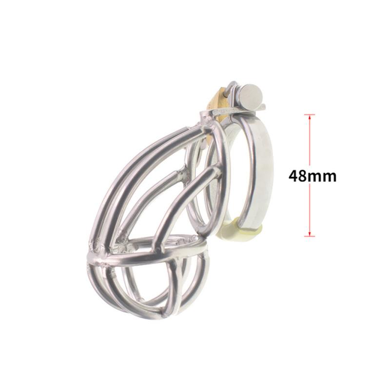 БДСМ клетка для пениса из нержавеющей стали, секс-инструменты для мужчин и взрослых, бондаж CB Lock, рабские кольца для пениса, пытки, пытки уретры, целомудрие