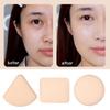 Powder Puff Wet And Dry Cotton Candy Air Cushion Puff Makeup Sponge Leather Triangle Puff