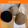 Color Solid Classic Retro Newsboy Cap Faux Suede Material Fall Women Winter