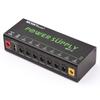 MOSKYAUDIO 8-Channel Guitar Pedal Power Supply with Independent Short Circuit Protection LED Power