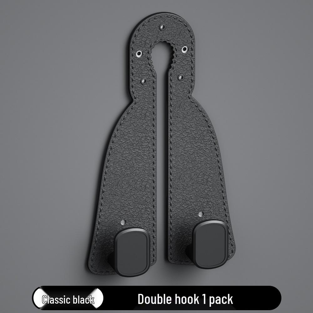 Обновленные замшевые двойные крючки на спинку сиденья для заднего хранения