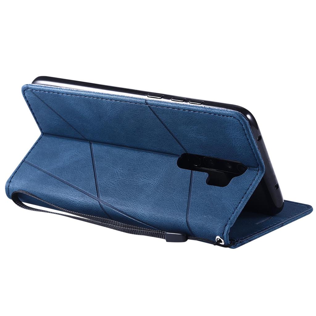 Кожаный кошелек-книжка-книжка с откидной крышкой и подставкой и слотом для кредитной карты с магнитной застежкой для Samsung Huawei iPhone Xiaomi