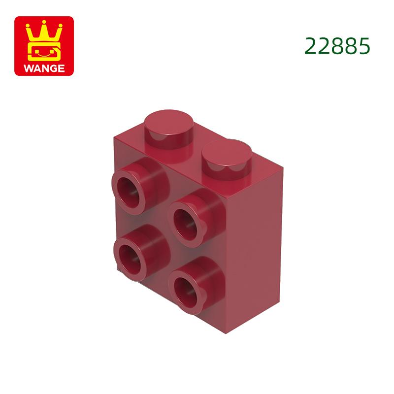 Нетоксичный 77 шт./лот 1x2x1 2/3 С шипами с 1 стороны Блок Moc Цветные Аксессуары Совместимые с 22885 Кирпич DIY Детская Игрушка Сборка