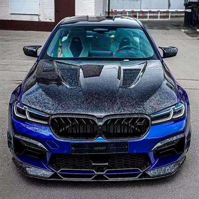 Капот (F90-style, Кованый карбон) для BMW 5 серия G30/31 2017-2023 гг