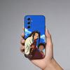 Anime S-ShamanS K-King Phone Case For Samsung Galaxy A73,A21s,A22,A31,A52,A53,A71,A41Soft Black Shell