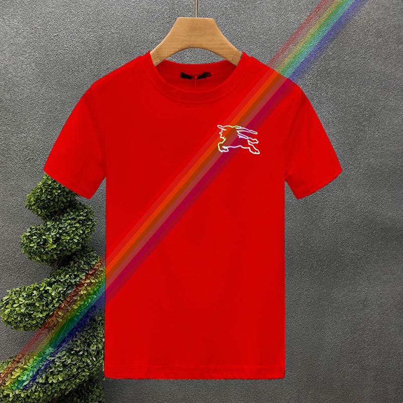 2024Men Summer Hot Simple Women's Cotton Short Sleeve Casual Fashion Round Neck Versatile Luxury Top Trend Graphic Print T-shirt