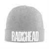 Шапка-бини Radiohead Осень Зима Шапки-бини Уличные кепки Унисекс Акриловая вязаная шапка