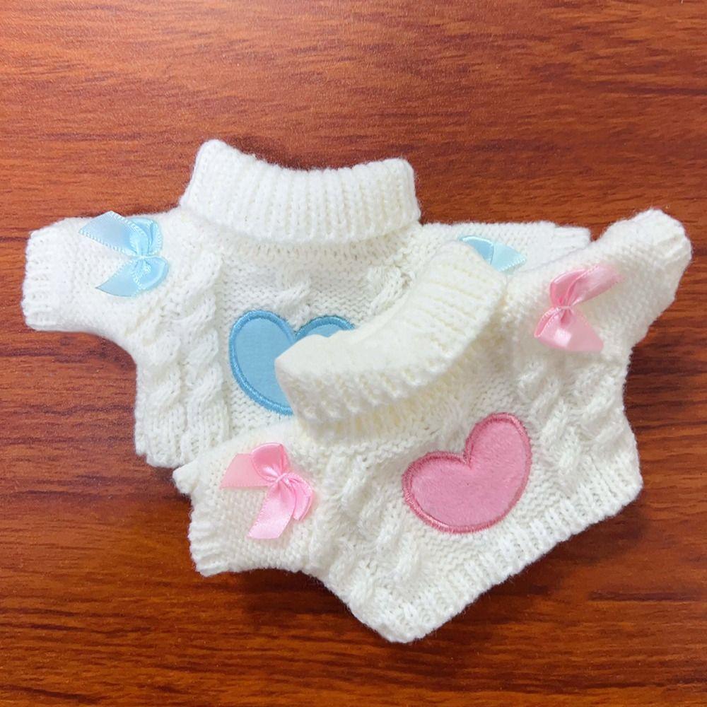 Multistyles Doll Sweaters Winter Warm Tops Baby Kids Clothes 20cm Cotton Doll/Idol Dolls