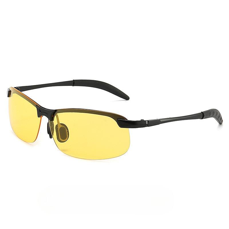 Солнцезащитные очки Мужские Дневные Ночные Очки Хамелеоны Поляризованные Водительские Очки для улицы Сверхлегкие Очки против излучения Fis