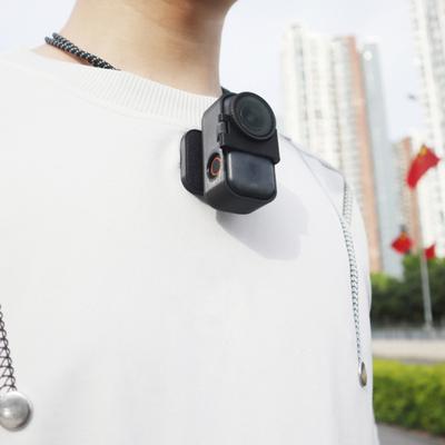 Магнитное крепление для экшн-камеры Yousheng на грудь для Insta360 GO Ultra, держатель для спортивной камеры POV с ремешком на шею и шнурком для камеры.
