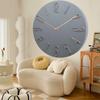 Modern Simple Clock Home Clock Light Luxury Wall Clock Living Room Black Creative Fashion Atmosphere Nordic Silent Wall Watch