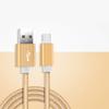 USB-зарядка Нейлоновый плетеный кабель для передачи данных Android-телефона Быстрая зарядка 2А Черный Синий Розовый Красный Серебристый Золотой 1м 2м