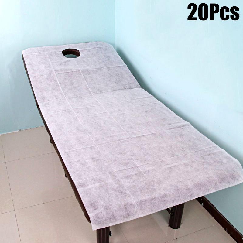20 шт. утолщенный удобный нетканый материал простота маслостойкий современный водонепроницаемый салон красоты эксклюзивные одноразовые простыни