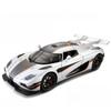 1/24 Sports Car Model Koenigsegg ONE Alloy Diecast Supercar Toy Door Can Open Pull Back Decorative Collection Boy Birthday Gifts