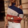 JPNTKY Women's Fashion Casual Autumn Winter Long Sleeve Blouses & Shirts