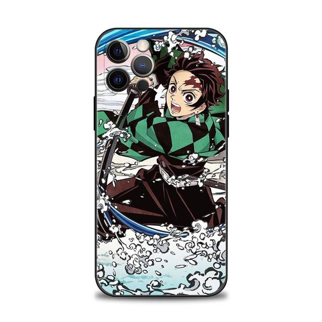 Чехол для телефона для Apple Iphone 14 13 12 11 Pro Max 13 12 Mini Xs Max Xr X 7 8 6 6s Plus, чехол аниме Demon Slayer Nezuko Tanjirou