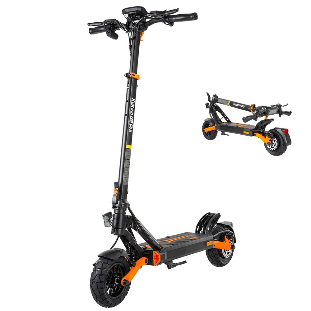Kukirin G2 Pro Abe Electric Scooter 250W Motor 9" Tire City Foldable E-Scooter Top Speed 25Km/h Dual Disc Brakes 48V 15.6Ah Max Range 65Km