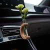 Автомобильная ваза для вентиляции, автомобильная вентиляционная вставка, мини-автомобильная ваза для цветов, вентиляционный зажим, для подвески вентиляционного отверстия, автомобильный интерьер, деревянное украшение