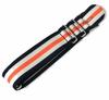 Watch Nylon Band NATO Belt Line Color 22mm Navy/orange/white