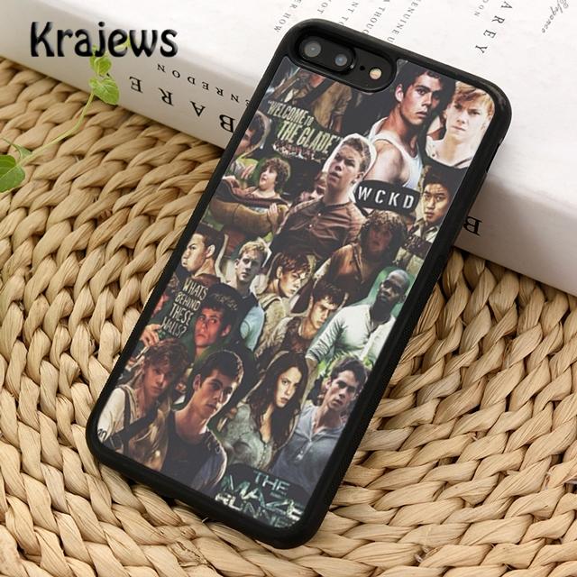 Чехол для телефона Krajews The Maze Runner Poster Newt для iPhone 17 Air 16 15 14 plus 11 12 13 pro max coque Fundas