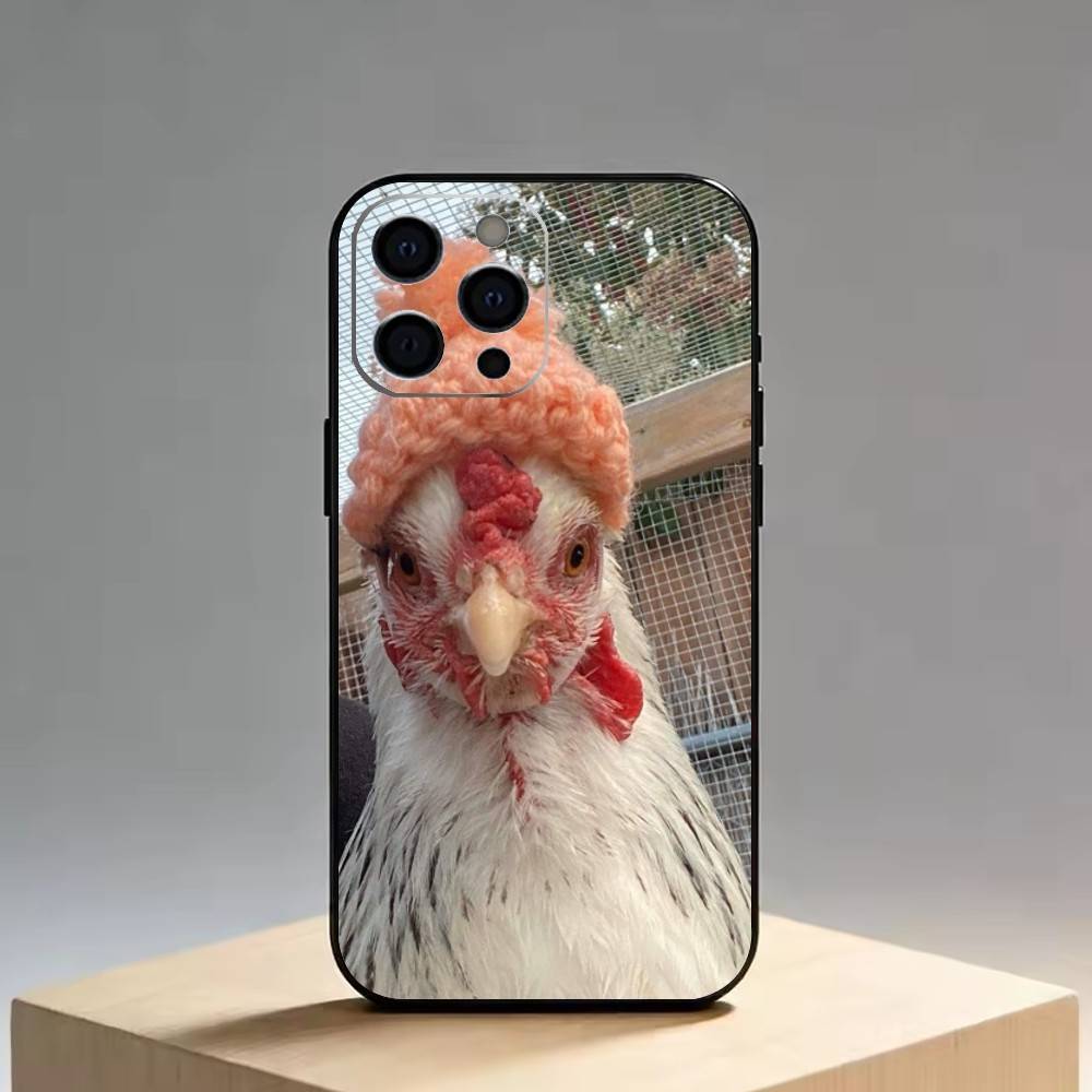 Chicken222 Phone Case Silicone Soft For IPhone 17 16 15 14 13 12 11 X XR Plus Pro Max Plus