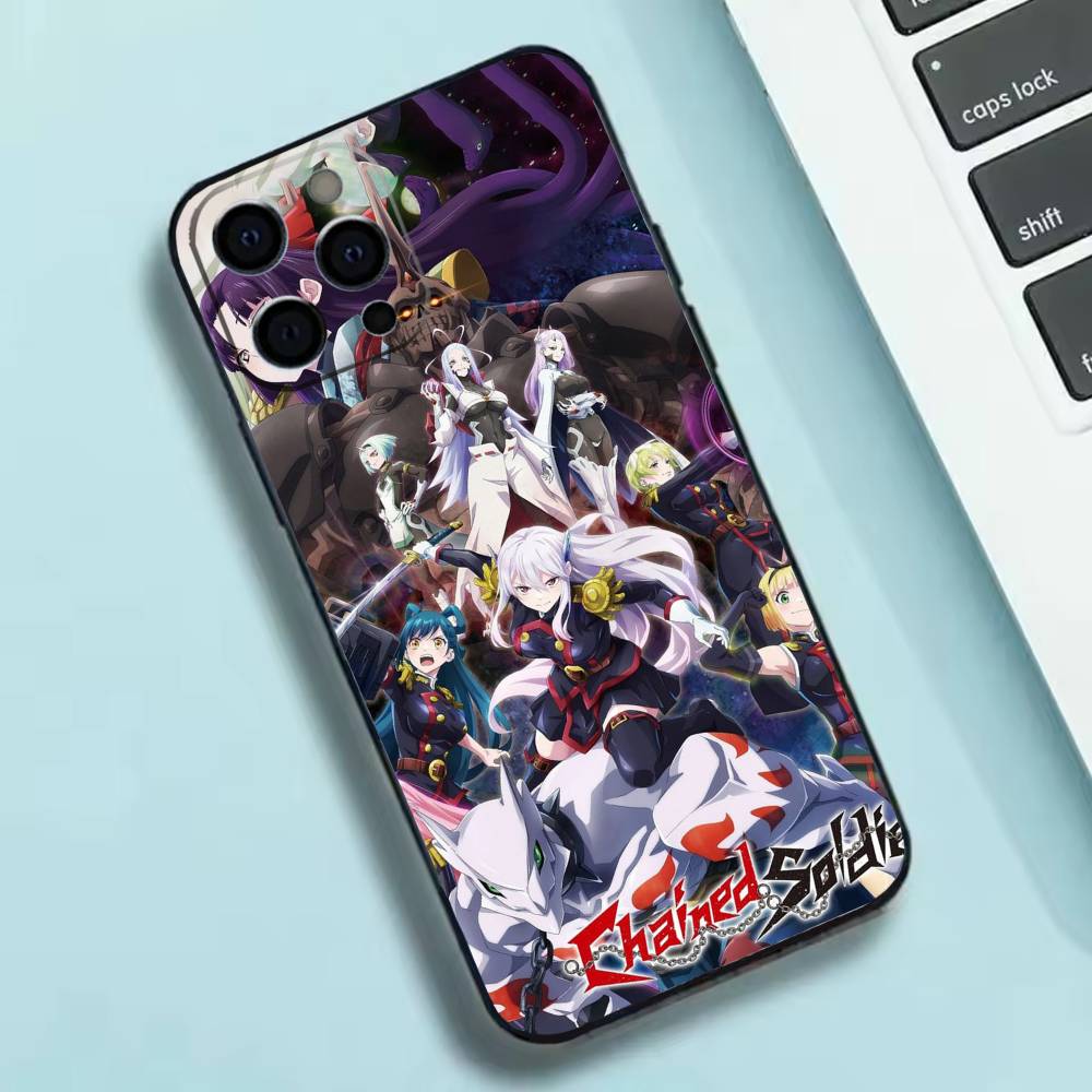Чехол для телефона Аниме C-Chained Soldier Силиконовый Мягкий Для IPhone 17 16 15 14 13 12 11 X XR Plus Pro Max Plus