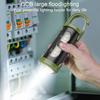 Multi-functional Mini Keychain Light Modes Adjustable Portable Rechargeable Flashlight Outdoor Camping Hiking Hanging Lamp Emergency Repair Work Lamp