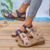 Women Wedge Sandals  New Fashion Non Slip Beach Shoes Woman Lightweight Casual Platform Plus Size Sandals Zapatos De Mujer