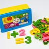 Playmax 4 Types of Magnetic Letters Every Day, 1 Set, 253 Pieces, Korean Toy Supplies