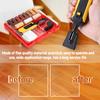 Laminate Tile Floor Repair Kit Laminate Repairing Kit Wax System Worktop Sturdy Casing Chips Scratches Mending Floor Repair Suit