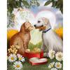 5D DIY Diamonds Painting Animal Love Cat & Dog Diamond Embroidery