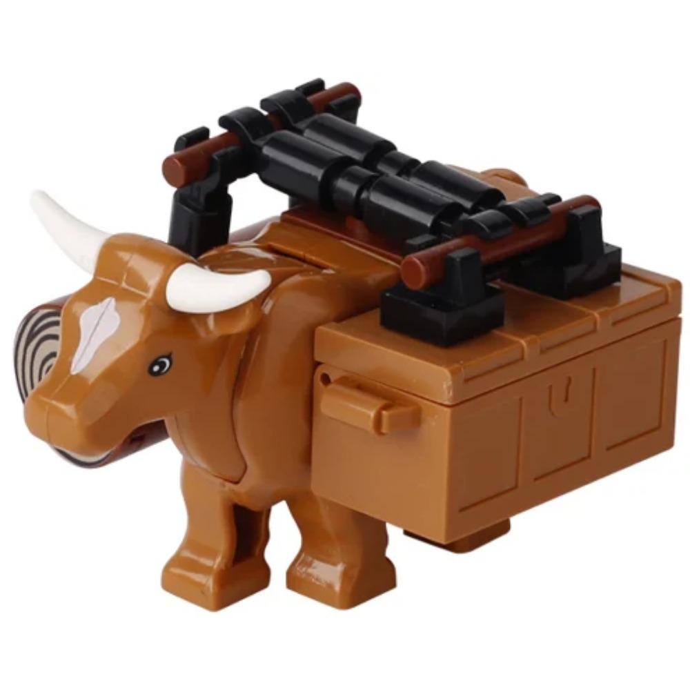 Военные Средневековые Строительные Блоки Фигурки Солдат Рыцарская Экипировка Аксессуары для Животных Маунт Броня Боевой Конь Мини Кирпичики MOC