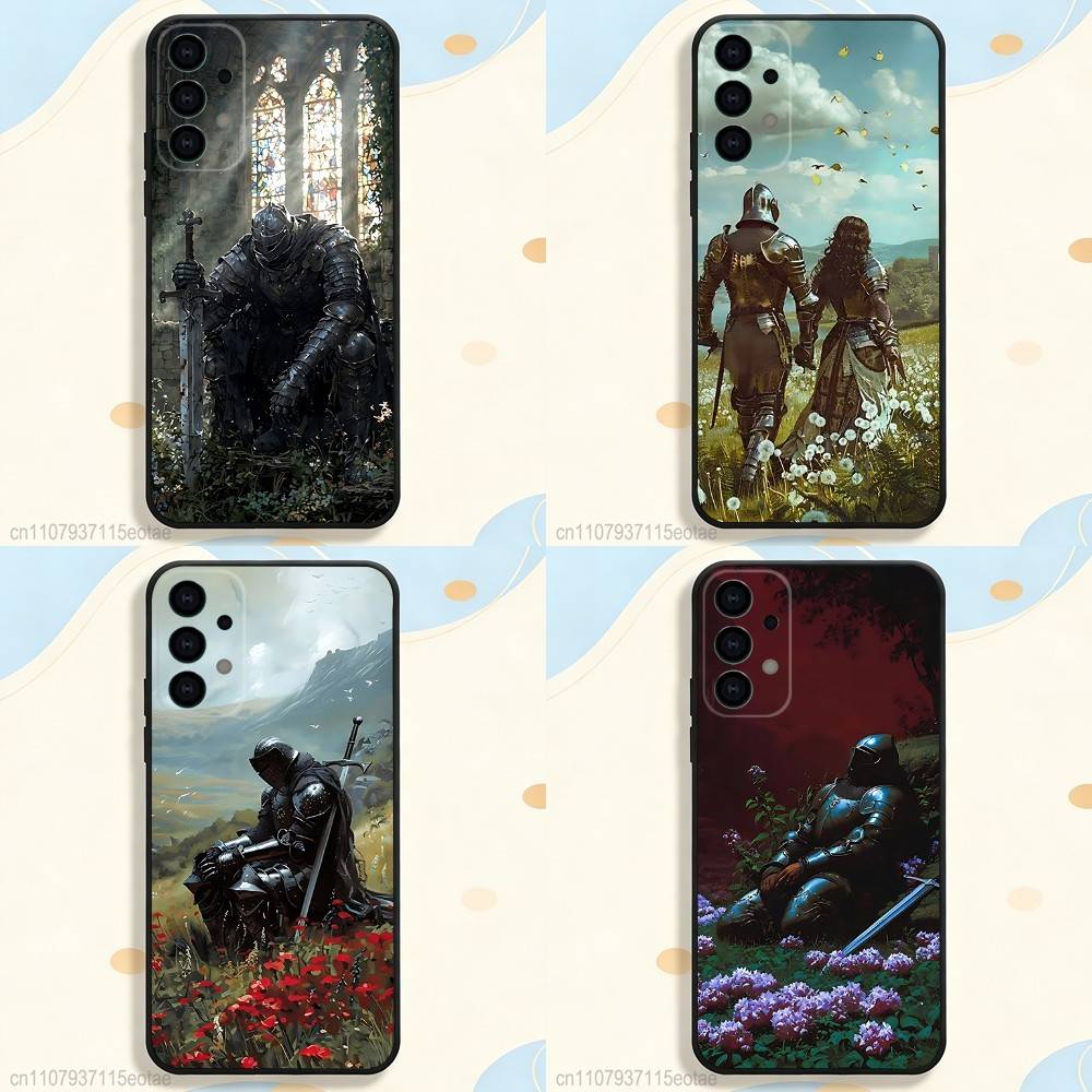 Чехол knights для Samsung Galaxy S26 S21 S25 FE S24 S23 Ultra S20 S9 S22 Plus S10 TPU Чехол