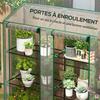 46 x 143cm Three-Shelf Mini Greenhouse - Clear