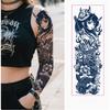 Full Arm Herbal Juice Tattoo Sticker Waterproof Non-Reflective Semi-Permanent Dark Flower Arm Tattoo Sticker