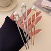 Imitation Pearl Hairpins for Women Girls Elegant Hair Clips Metal U-shaped Hairpins Hairstyle Design Tools
