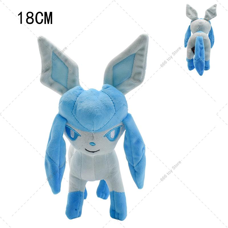 Plush Eevee Vaporeon Jolteon Glaceon Flareon Umbreon Sylveon Espeon Leafeon Stuffed Peluche Dolls Gift Toys