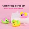 Animal Model Mouse Pull Back Car Toy Kids Gift Parent Child Play Interaction