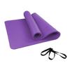 Tapis de Pilates - Non spécifié - 183x61x1 cm - Antidrapant - Sangle de transport - Violet