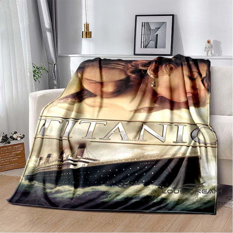 (Titanic) Flannel Blankets Are Suitable for Bedrooms, Living Rooms, Beds, Camping, Picnics, Offices, and Other Places.