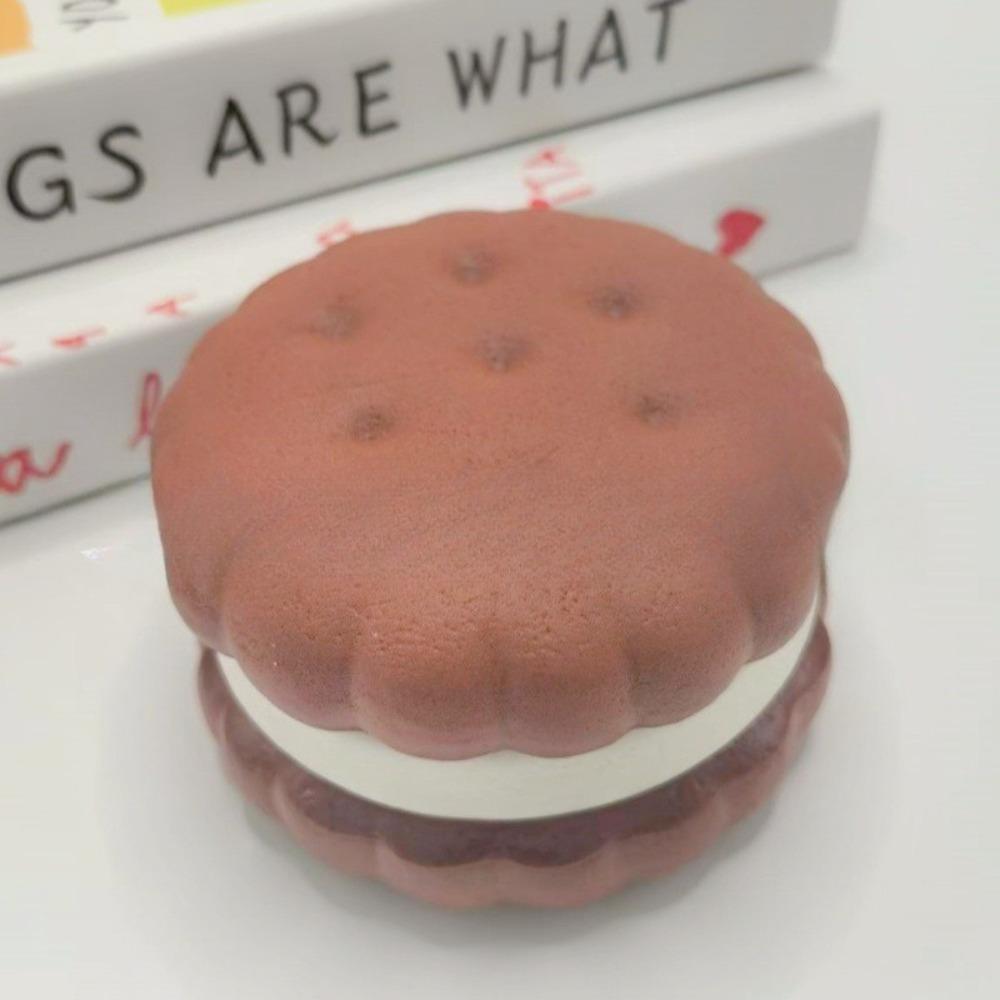 Сквиши Имитация Торта Игрушка-Сжималка Снятие Стресса Медленно Поднимающаяся Сенсорная Игрушка-Антистресс для Тревожности СДВГ Аутизма Подарки Дети Взрослые ASMR Развлечение