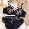New Color Underwear Set Sexy Hollow Push Up Bra Set Women Classic Bandage Brassiere Summer Lace Plus Size Bra and Panties Sets