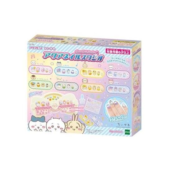 Aqua Nail Chiikawa Studio AQ-N08 ST Mark Certification 6 years older Toy Water Making Cosmetics Epoch