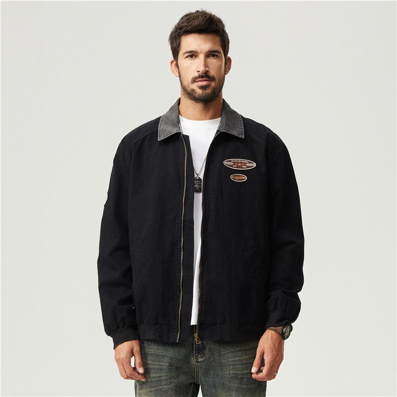 Американская ретро-туловая куртка Detroit мужская модная брендовая охотничья хардкорная свободная повседневная куртка мужская