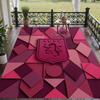 Soft Floor Carpet Aston Villa Football Pattern Area Rug Decorative Mat For Home Room Decoration