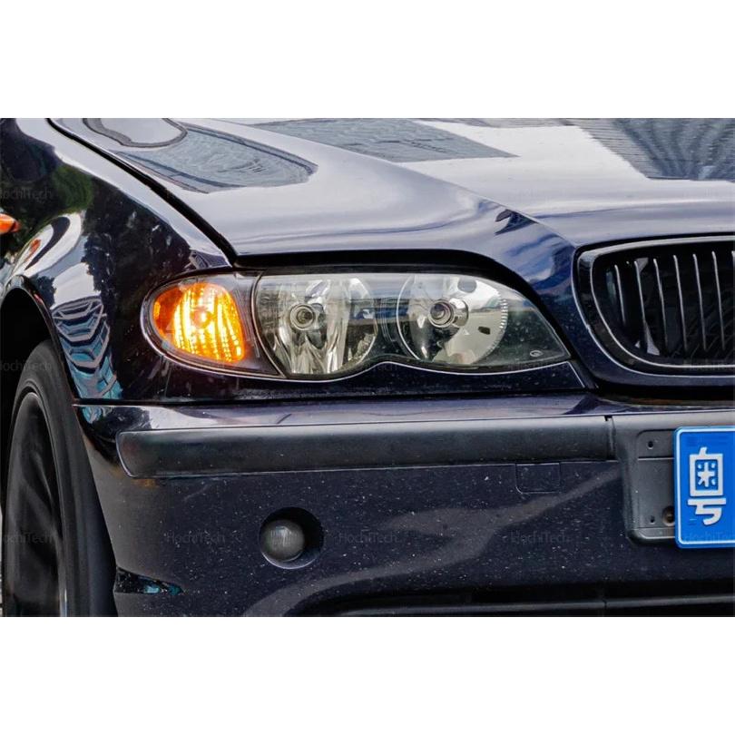 Накладки на фары для BMW 3 серии E46 Седан 2002-2005 Замена стеклянной линзы автомобильной фары Передний абажур Автомобильный корпус